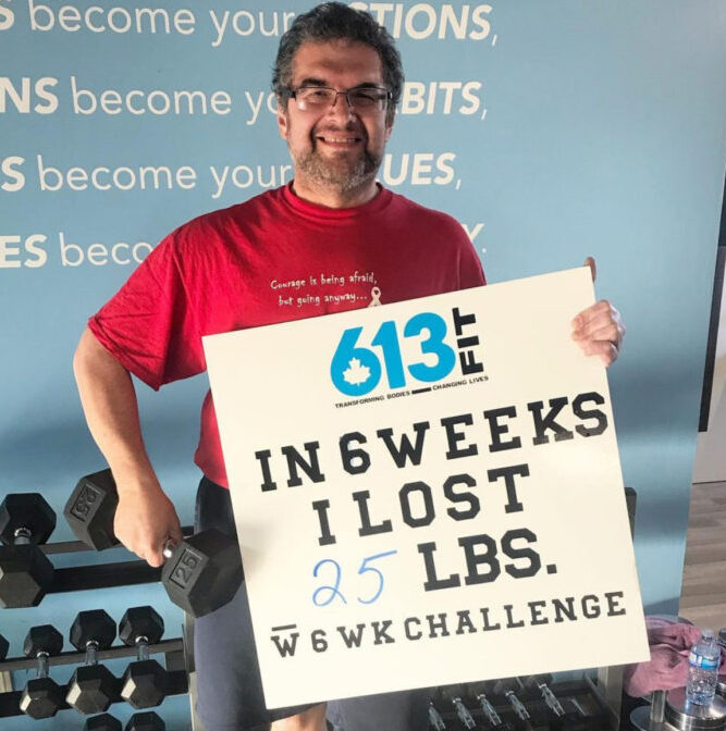 Boris 6-week transformation