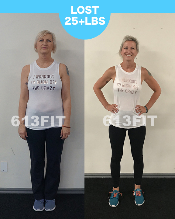 Syndi before and after weight loss result